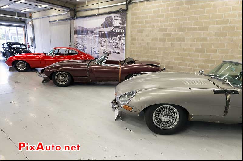 Jaguar Type E coupe et roadster, Bonhams SPA-Classic