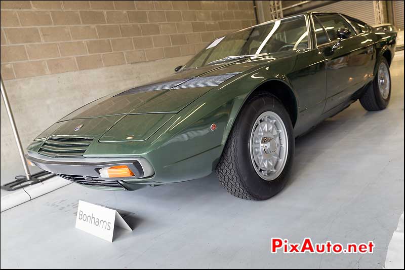 Maserati Khamsin coupe, Vente Bonhams SPA-Classic 2014