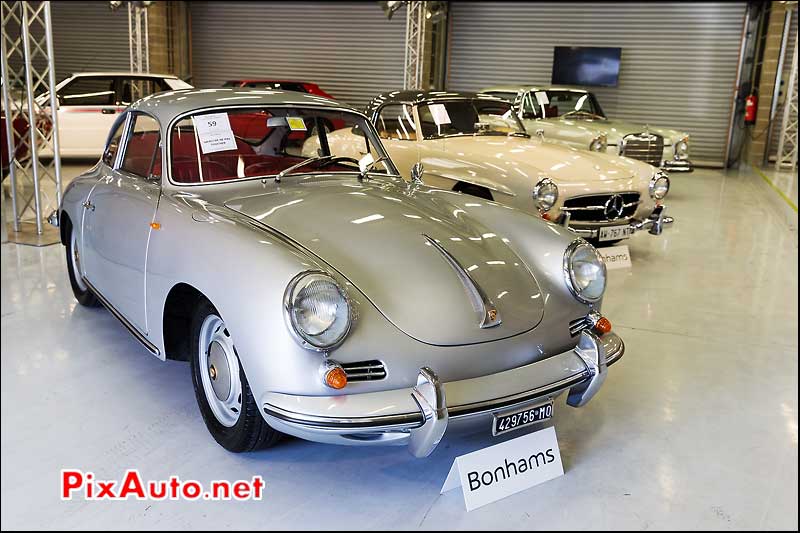 Porsche 356c 1600sc, Vente aux encheres Bonhams SPA-Classic