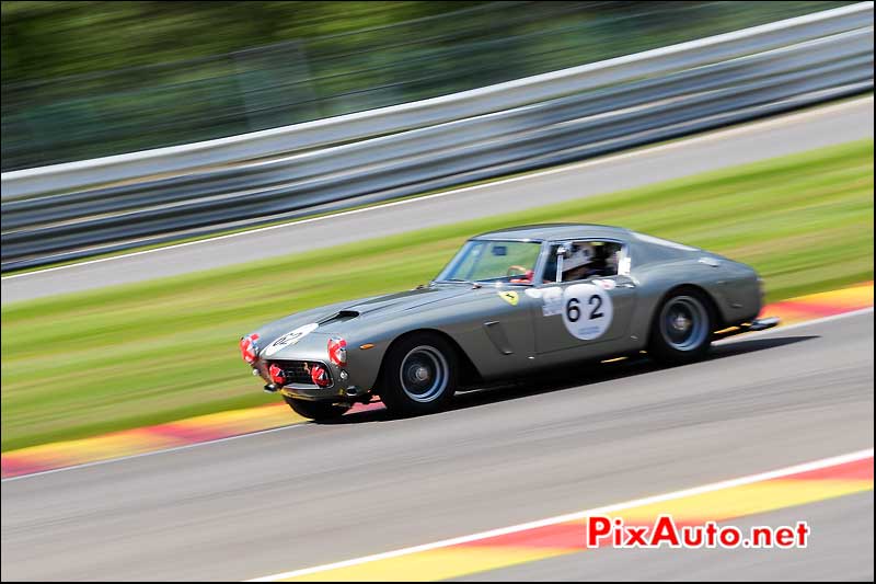 Ferrari 250GT Berlinetta, Eau Rouge, Trofeo-Nastro-Rosso SPA-Classic