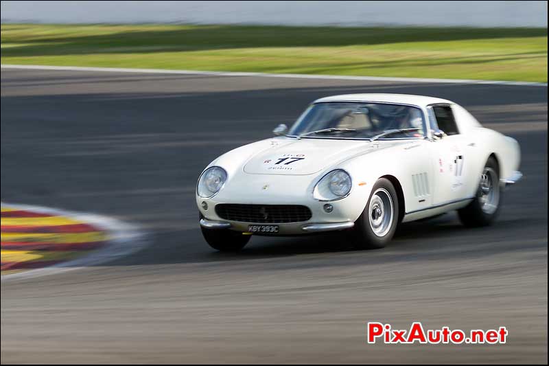 Ferrari 275GTB, virage de la Source, Trofeo-Nastro-Rosso SPA-Classic