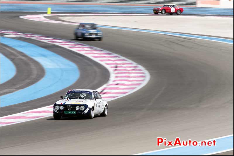 Alfa Romeo 1750 GTAM, circuit Paul Ricard, Tour-Auto-Optic-2000