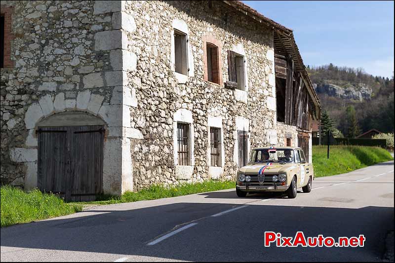 Alfa Romeo Giulia, parcs de la Chartreuse, Tour-Auto-Optic-2000