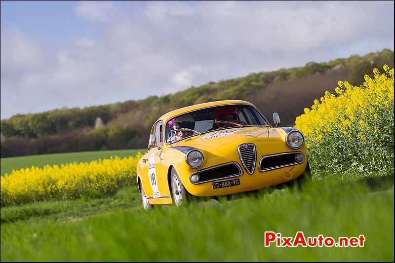 Alfa Romeo Giulietta Sprint Veloce, Speciale Sens-Voisines, Tour-Auto-Optic-2000