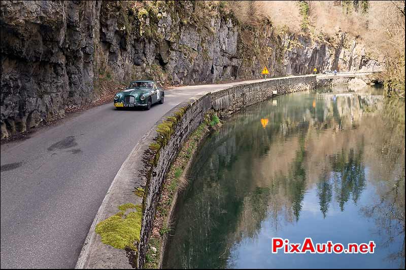 Aston Martin DB2, Villard de Lans, Tour-Auto-Optic-2000