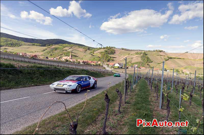 De Tomaso Pantera Gr IV, Vignes Alsace, Tour-Auto-Optic-2000 