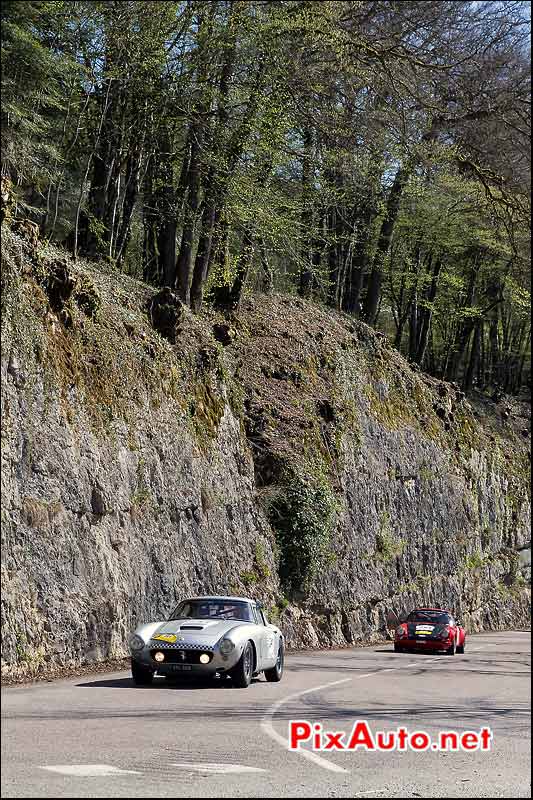 Ferrari 250GT SWB, Route du Doubs, Tour-Auto-Optic-2000 