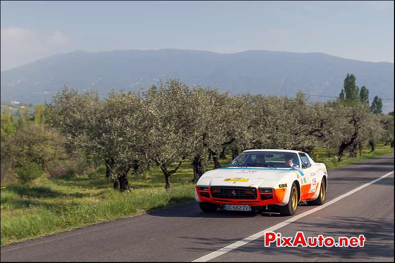 Ferrari 365 GTB 4 Spider Nart, Champs Oliviers, Tour-Auto-Optic-2000