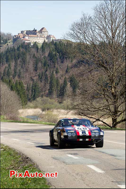Ferrari 365 GTB/4 Gr4, Fort du Larmont Doubs, Tour-Auto-Optic-2000 
