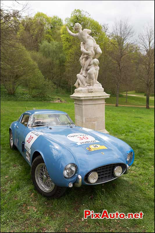 Ferrari 250 TDF,  Chateau de Bussy Rabutin, Tour-Auto-Optic-2000