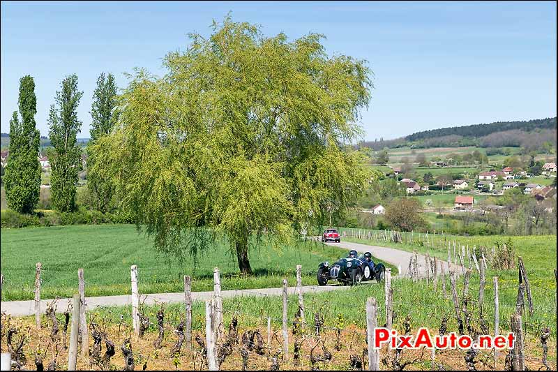 Frazer Nash Le Mans Replica, Vignoble Jura, Tour-Auto-Optic-2000 