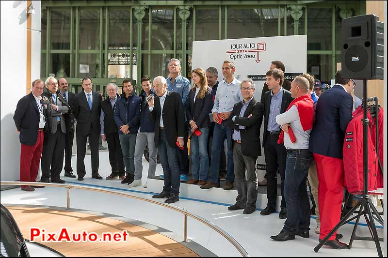 discours Gerard Larrousse, Grand Palais, Tour-Auto-Optic-2000