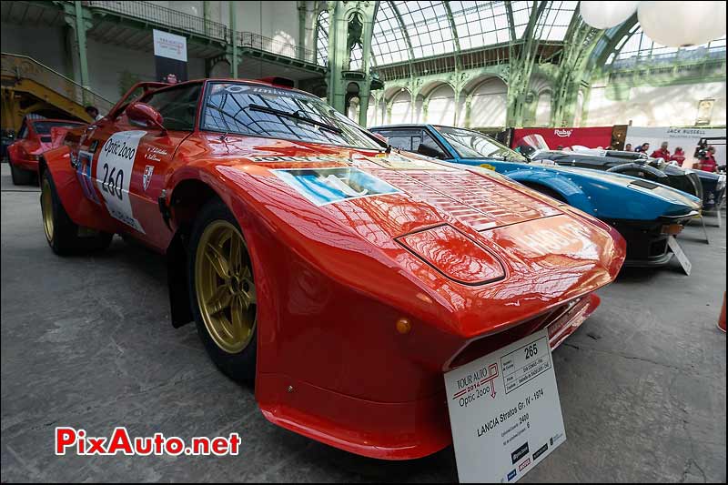 Lancia Stratos Gr IV de Erik Comas, Grand Palais, Tour-Auto-Optic-2000