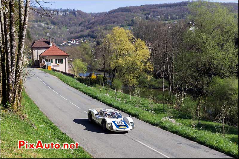 Porsche 906, Saint Hippolyte Doubs, Tour-Auto-Optic-2000