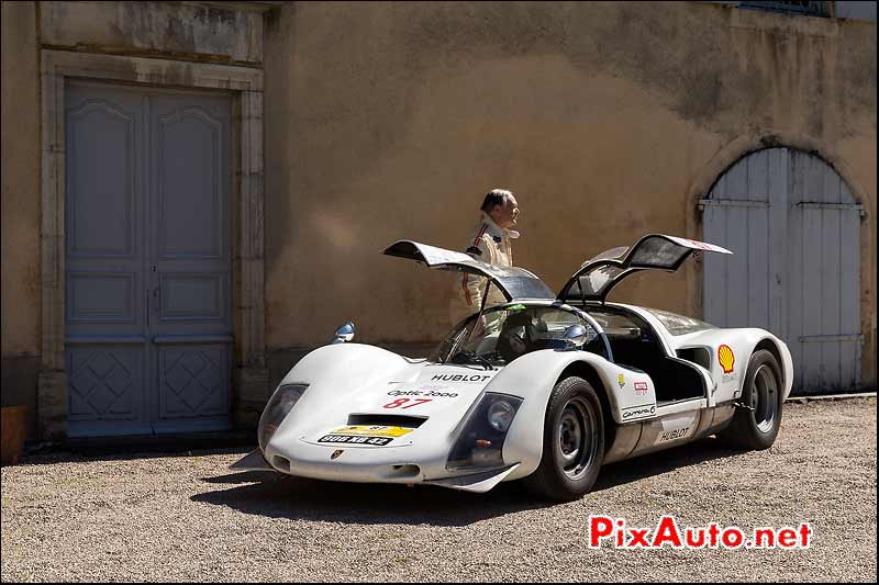 Porsche 906 de 1966,Chateau de Rotalier, Tour-Auto-Optic-2000
