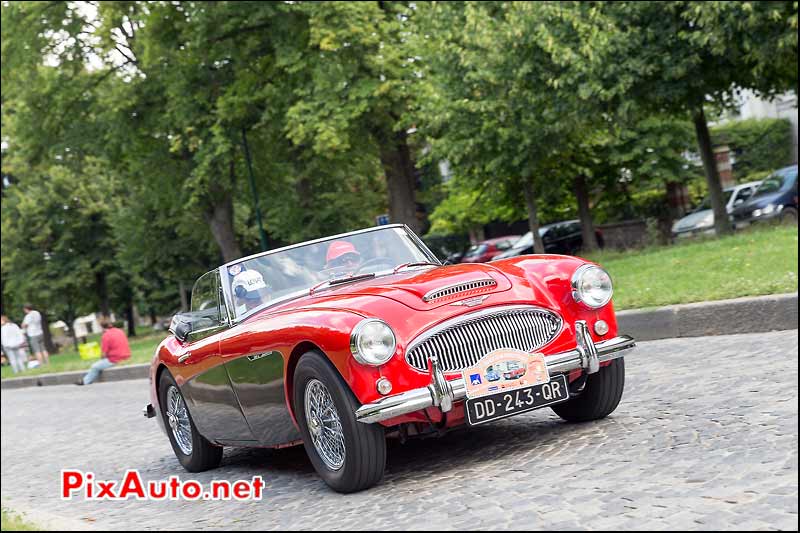 Austin healey 3000 mkIII, Traversee de Paris estivale