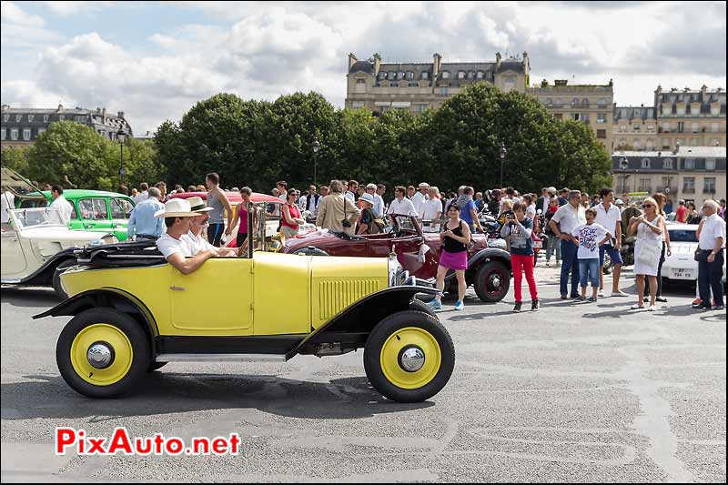 Citroen 5HP, Traversee de Paris estivale