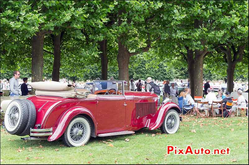 Delage D8 Figoni, 7e Traversee de Paris estivale