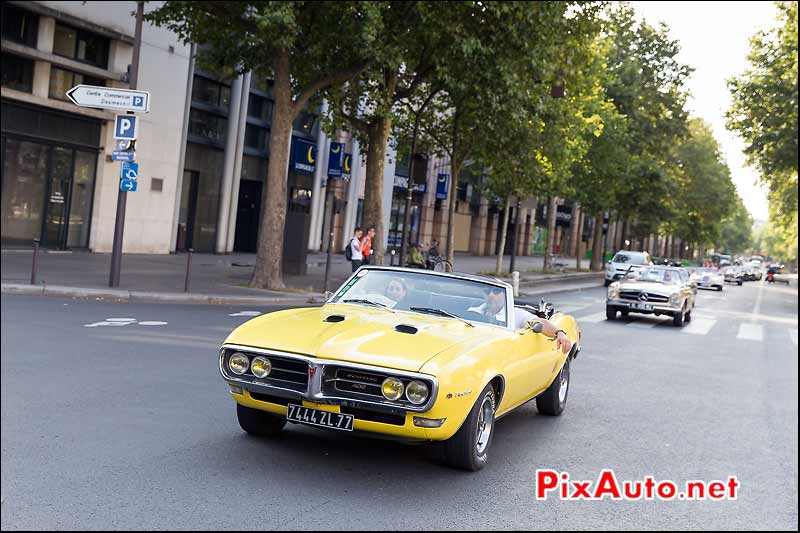 Pontiac Firebird 400 Convertible, Traversee de Paris estivale