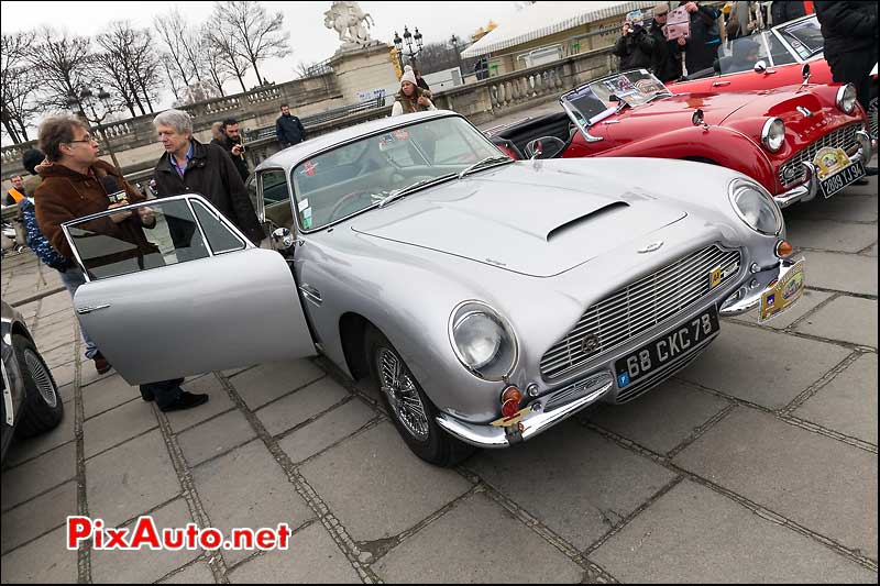 Aston Martin DB6, Traversee de Paris 2014