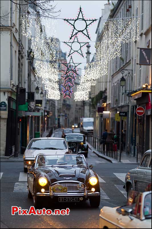 Austin-Healey, Traversee de Paris 2014