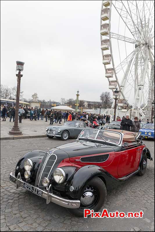 BMW Cabriolet, Traversee de Paris 2014