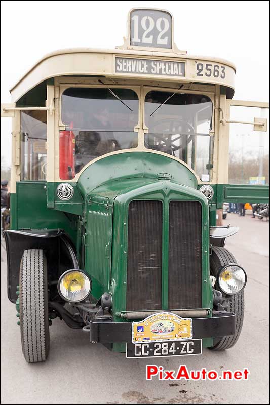 Bus Renault TN6A, Traversee de Paris 2014