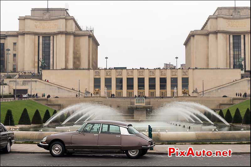 Citroen DS, Traversee de Paris 2014