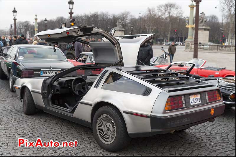 Delorean DMC12, Traversee de Paris 2014