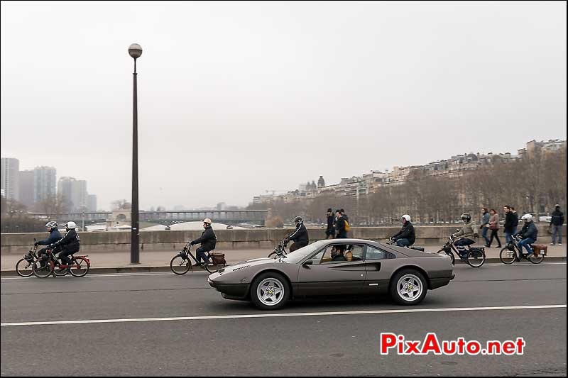 Ferrari 308 GTB, Traversee de Paris 2014