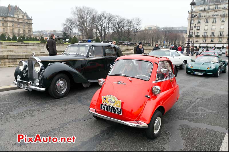 Isetta Velam, Traversee de Paris 2014