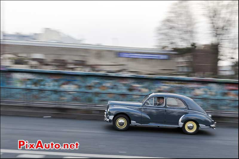 Peugeot 203 berline, Traversee de Paris 2014