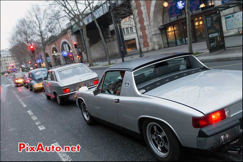 Porsche 914 Targa, Traversee de Paris 2014