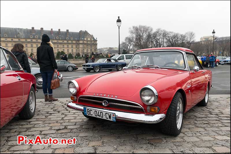 Sunbeam Tiger, Traversee de Paris 2014