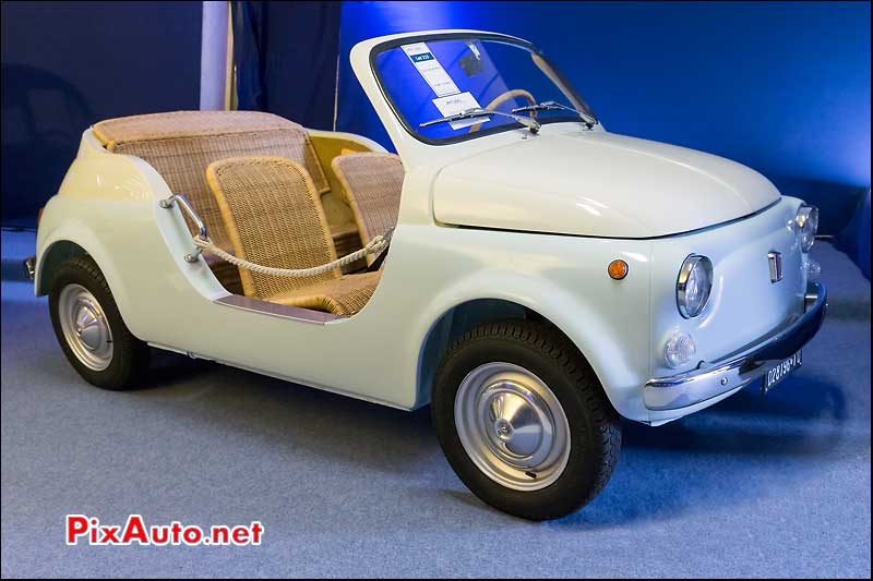 Automobile sur les champs, Artcurial, Fiat 500 Mare