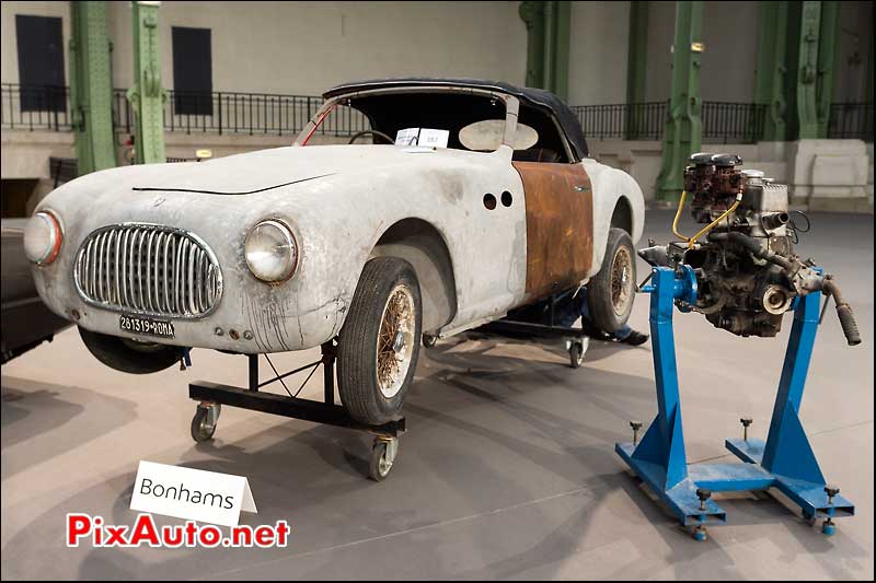 Cisitalia 202 Cabriolet, vente encheres Bonhams Paris