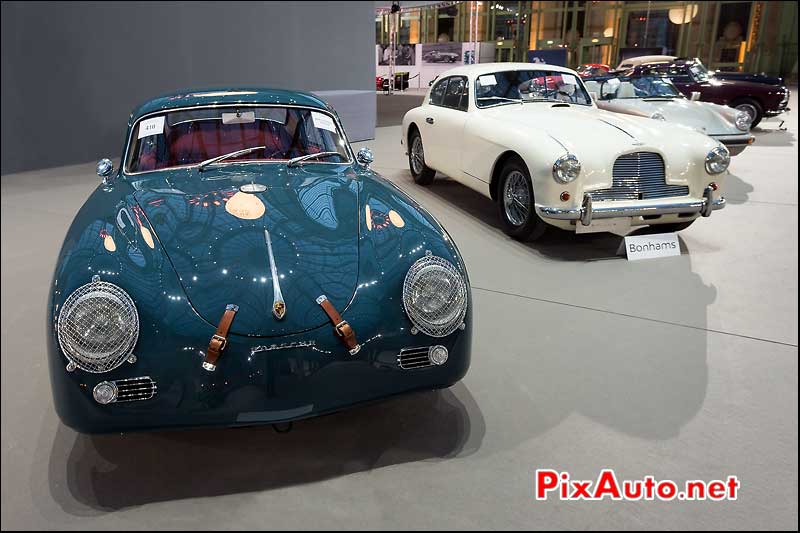 Porsche 356a 1600s, Aston Martin Db2/4, vente Bonhams