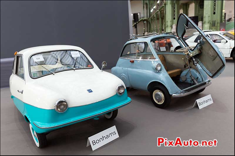 Voiturettes Attica 200, BMW Isetta 300, vente Bonhams