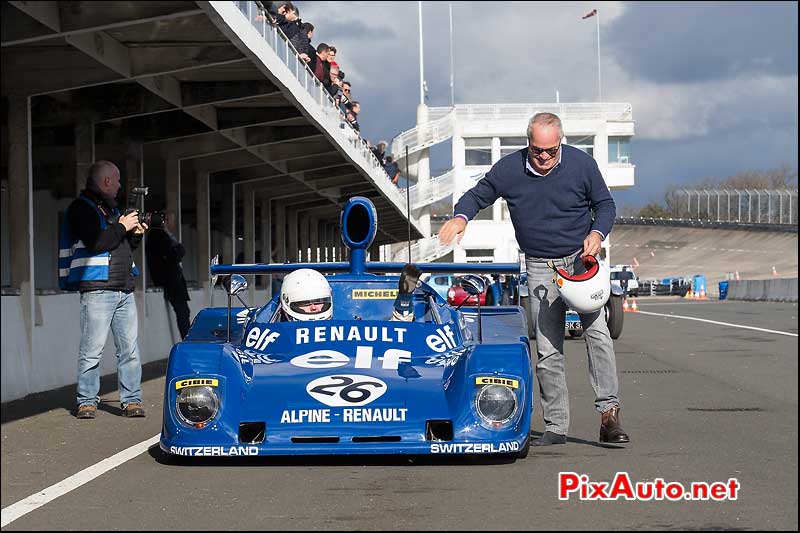 Coupes de Printemps Montlhery, Alpine-Renault A441C Aux Stands