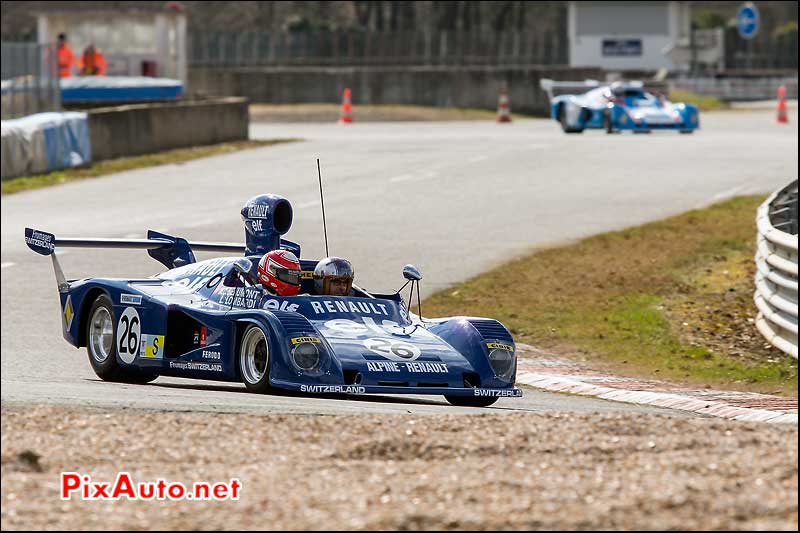 Coupes-de-Printemps 2015, Alpine Renault A441C Pilote Paul Belmondo