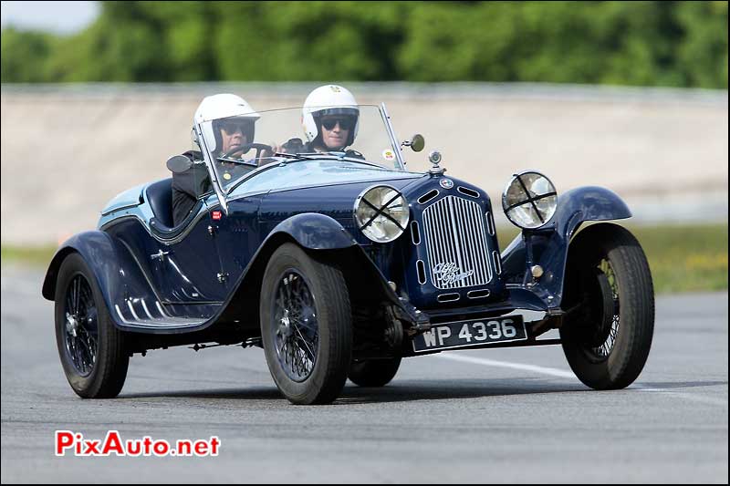 Vintage Revival Montlhery 2015, Alfa Romeo 6C 1750 Zagato