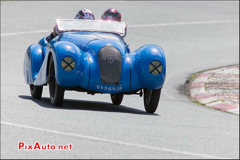 Vintage Revival Montlhery 2015, BNC 527 Sirejol