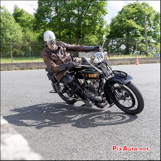 Vintage Revival Montlhery 2015, BSA 770cc