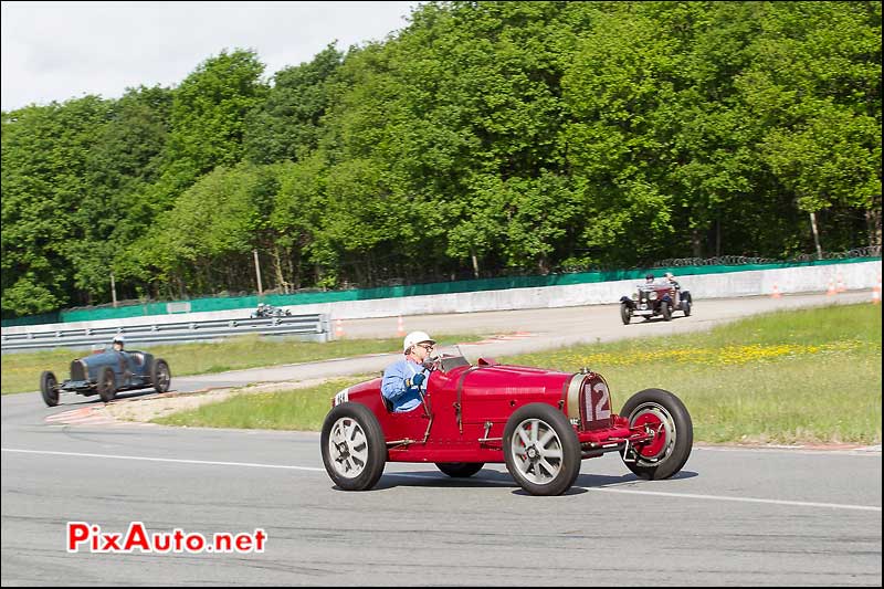 Vintage Revival Montlhery 2015, Bugatti Type 51 GP