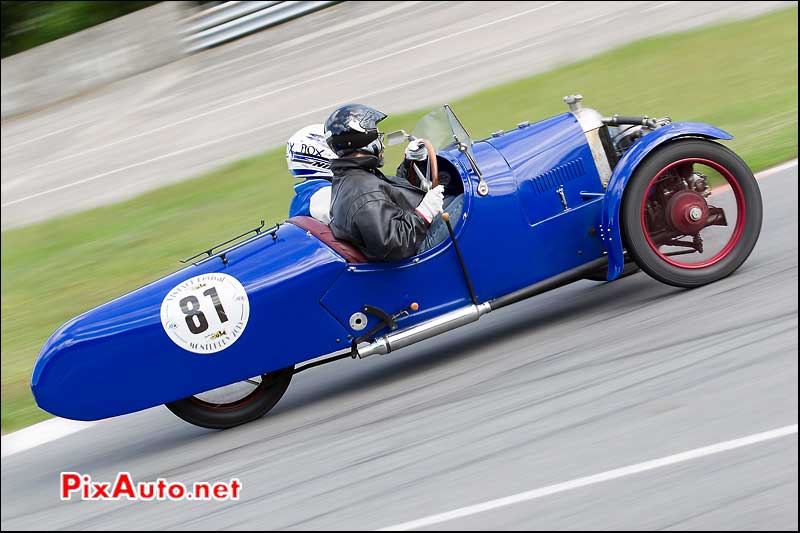 Vintage Revival Montlhery 2015, Darmont Special dans Chicane Nord