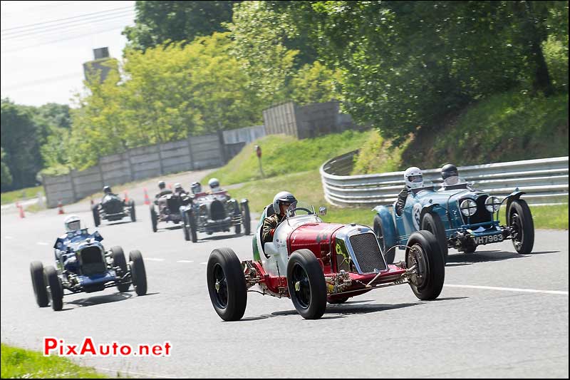 Vintage Revival Montlhery 2015, Maserati 8CM Monoplace