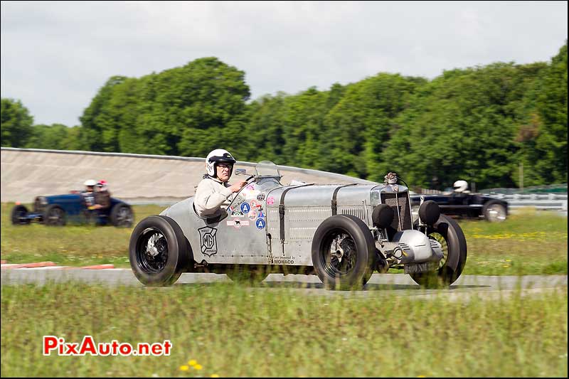 Vintage Revival Montlhery 2015, MG Monaco TA