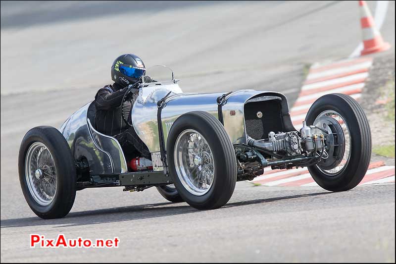 Vintage Revival Montlhery 2015, MG NA Magnette Monoposto