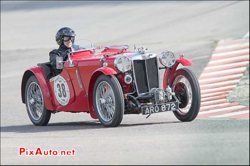 Vintage Revival Montlhery 2015, MG Supercharger Sport