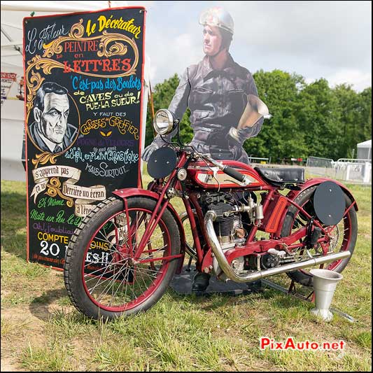 Vintage Revival Montlhery 2015, Moto Monet et Goyon